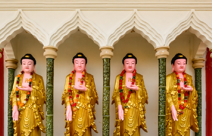 Buddhist Idols in Georgetown