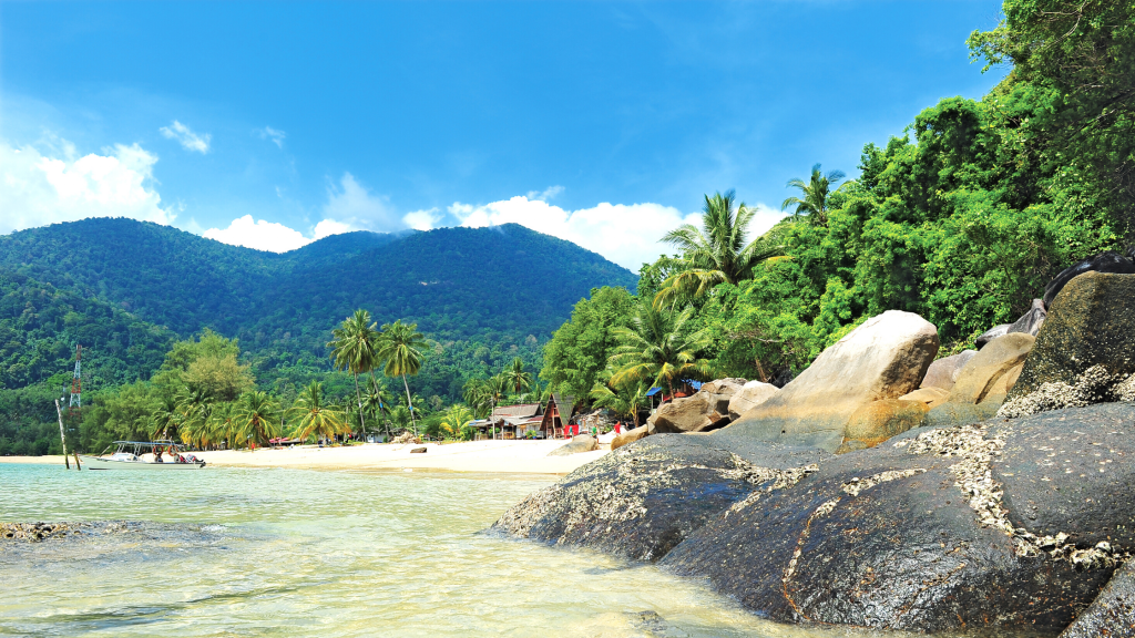 Take a ferry to Tioman to experience the island life